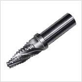 テーパーラフィングエンドミル