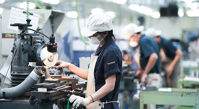 高品質を実現する生産体制